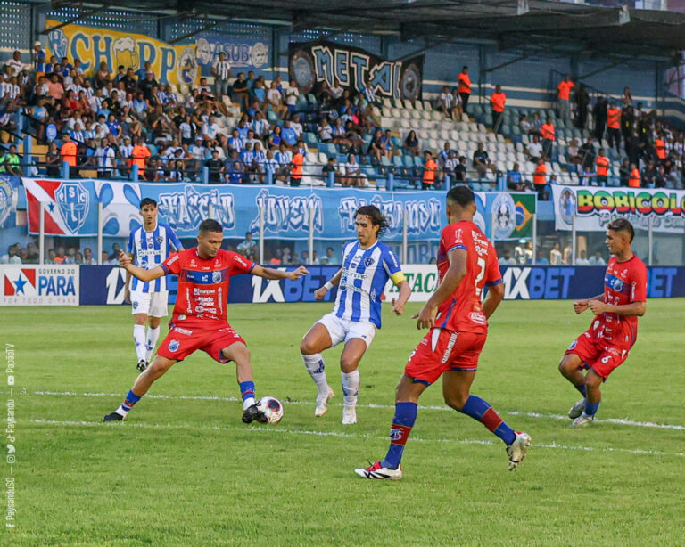 Paysandu vence o Bragantino