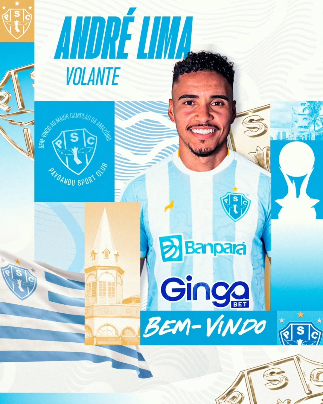 André Lima é o novo reforço Bicolor